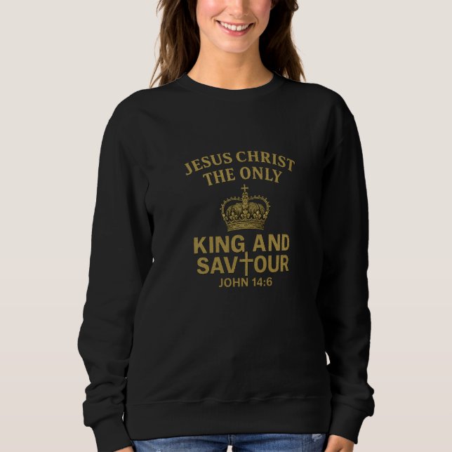 Moletom King and Saviour – Women’s Basic Sweatshirts (Frente)