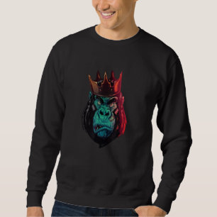 Moletom King Gorilla - Macaco Silverback Alpha Mache Tee