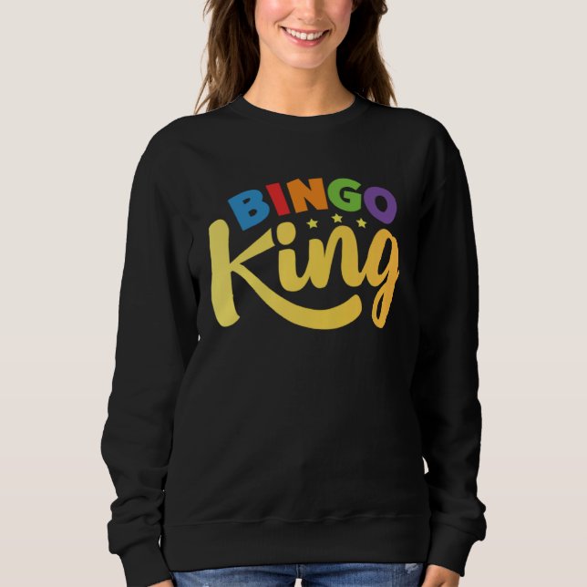 Moletom King Of Bingo Gambling Lottery Bingo Balls Bingo P (Frente)