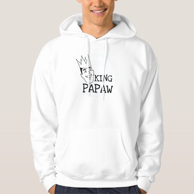 Moletom King Papaw T-shirts e presentes (Frente)