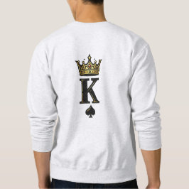 Moletom King Spade K – Minimal Couple Matching Design