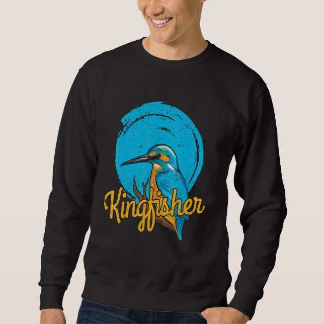 Moletom Kingfisher Bird Design (Frente)
