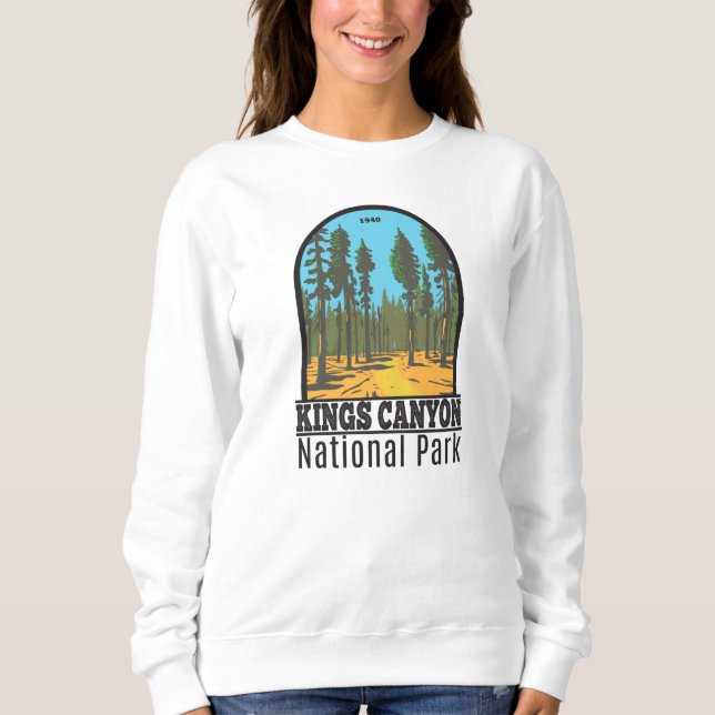 Moletom Kings Canyon National Park General Grant Vintage (Frente)
