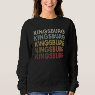 Moletom Kingsburg California Kingsburg CA Retro Vintage Te