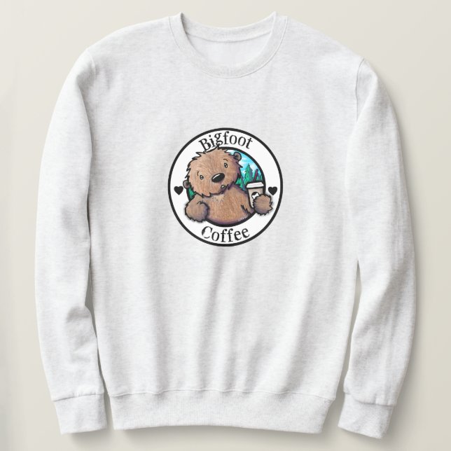 Moletom KiniArt Bigfoot Café (Frente do Design)