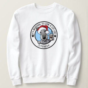 Moletom KiniArt Cesky Terrier Christmas Sweatshirt