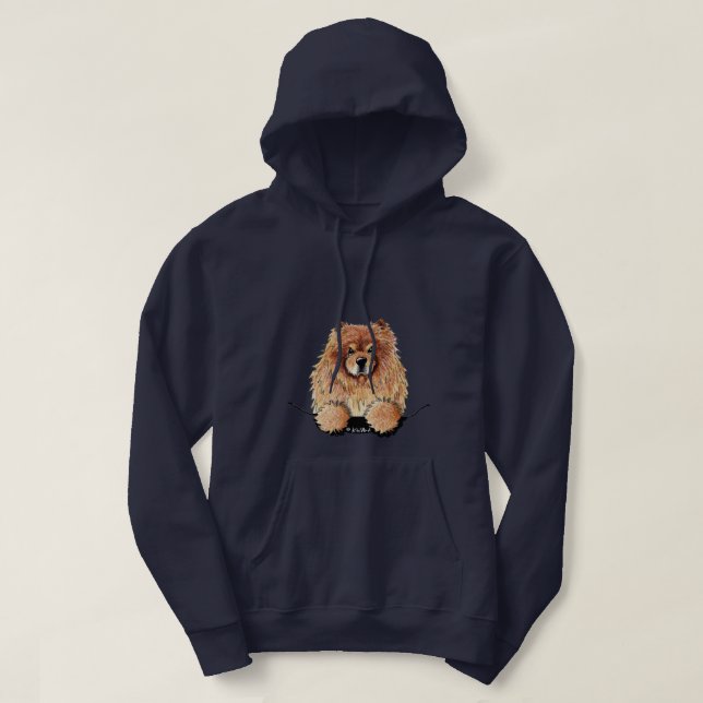 Moletom KiniArt Chow Chow Hoodie (Frente do Design)