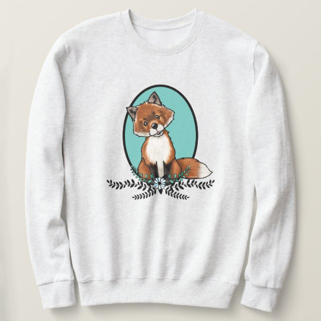 Moletom KiniArt Fox T-Shirt Sweet (Frente do Design)