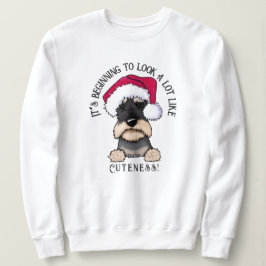 Moletom KiniArt Schnauzer - Camisola de Natal