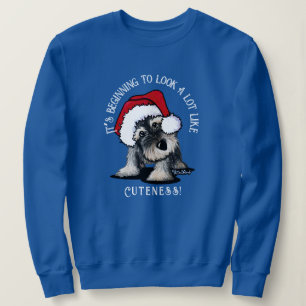 Moletom KiniArt Schnauzer - Camisola de Natal