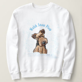 Moletom KiniArt Snowy Welsh Terrier Sweatshirt