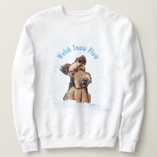 Moletom KiniArt Snowy Welsh Terrier Sweatshirt