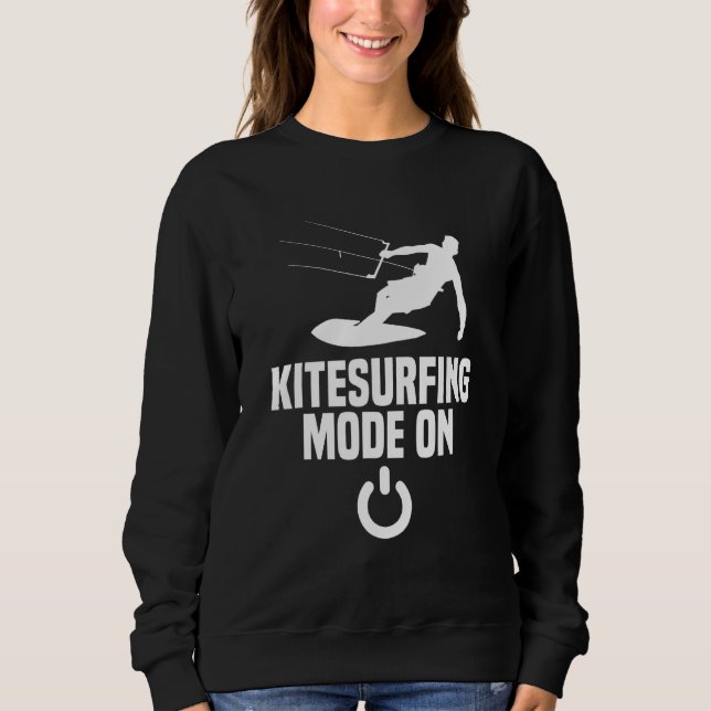 Moletom Kite Learning Modo Kitesurfing (Frente)