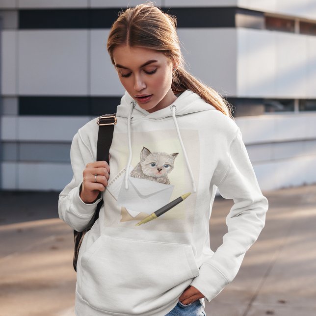 Moletom Kitten Com Um Envelope Hoodie (Criador carregado)