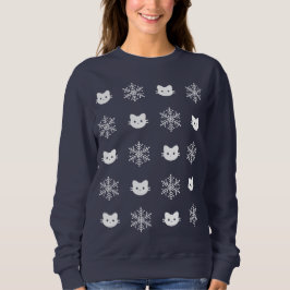 Moletom Kitty Cat Snowflake