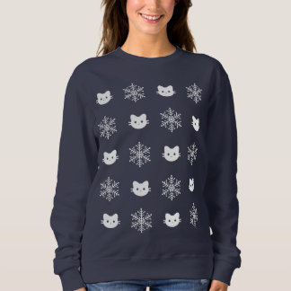 Moletom Kitty Cat Snowflake