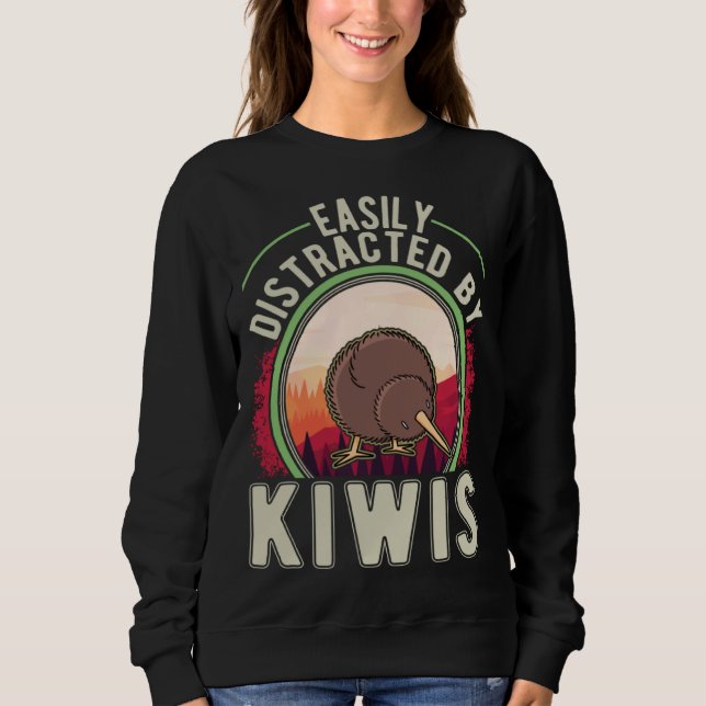 Moletom Kiwi Bird Neu Zealand Bird Kiwi (Frente)