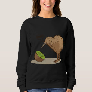 Moletom Kiwi Fruta de pássaros Nova Zelândia Diversão de m