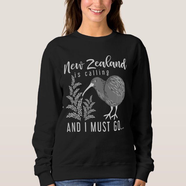 Moletom Kiwi Nova Zelândia Viajante (Frente)