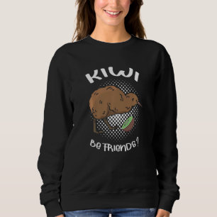 Moletom Kiwi Seja Amigos Kiwi Pássaro Nova Zelândia