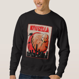 Moletom Kiwizilla - Engraçado Kiwi Bird e Design da Nova Z
