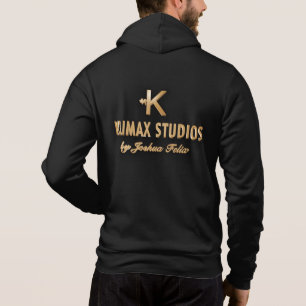 Moletom Klimax Studios Hoodie (Preto/ Dourado)