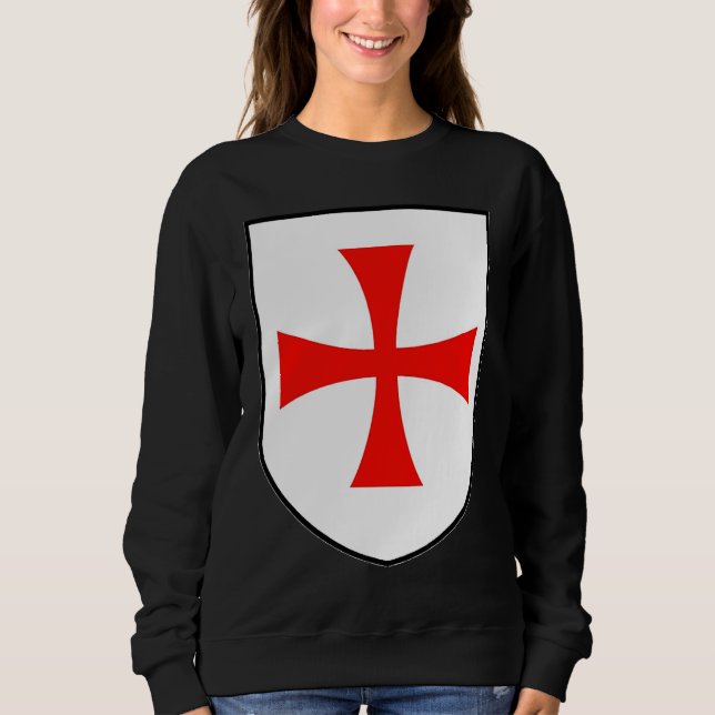 Moletom Knights Templar Flag Order of Solomon's Temple app (Frente)