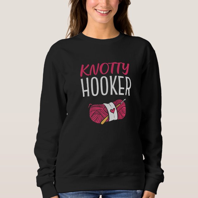 Moletom Knotty Crochet Knitter (Frente)