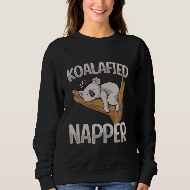 Moletom Koala Bear Koalafied Napper Austrália Koala (Frente)