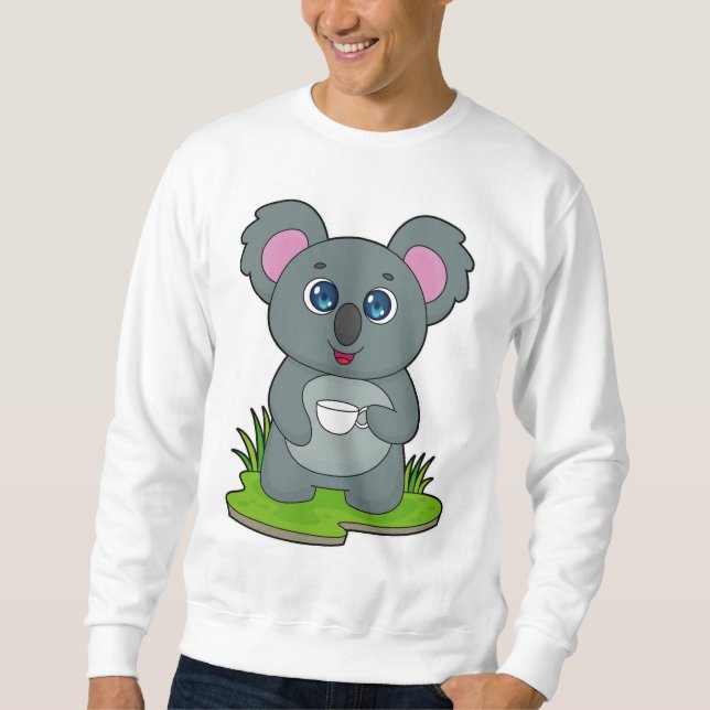 Moletom Koala com café (Frente)