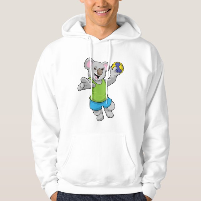 Moletom Koala com esportes de handebol (Frente)