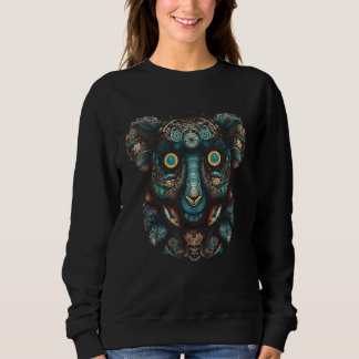 Moletom Koala Figurative Fantasy Mandala Animal Koala