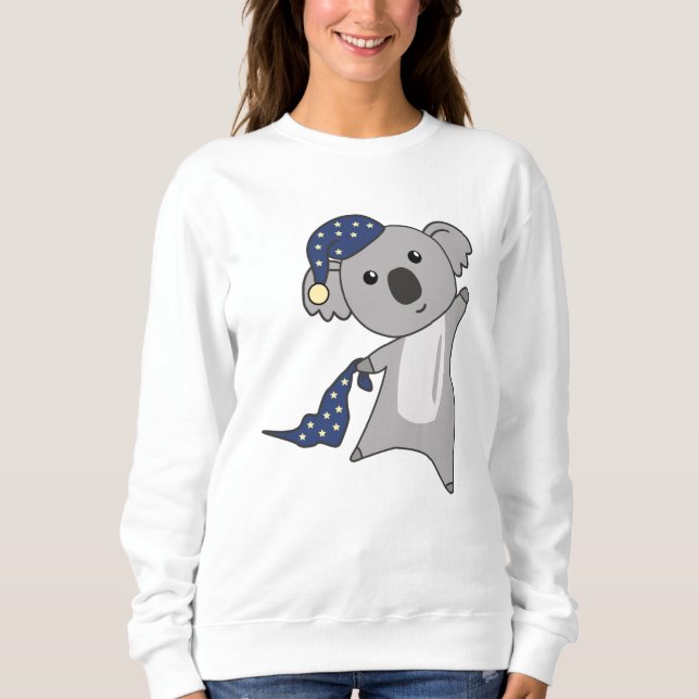 Moletom Koala Sleepyhead Koalas — Animais Cutes (Frente)