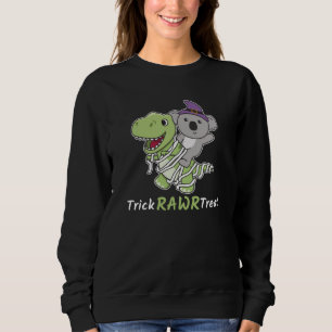 Moletom Koala Trick Rawr Treat T-rex Mummy Costume