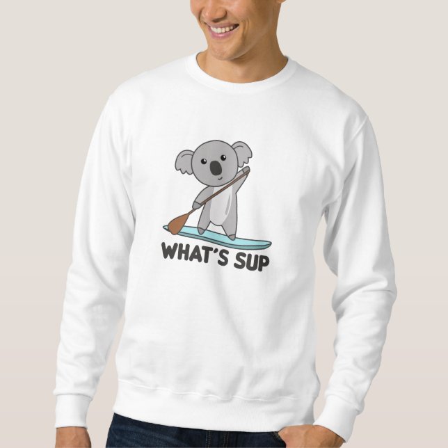 Moletom Koala Whats Team Funny Koalas Paddle (Frente)