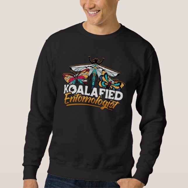 Moletom Koalafied Entomologist Apparel Entomology for Wome (Frente)