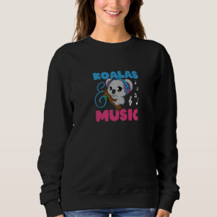 Moletom Koalas E Notas Musicais Cantor Eucalyptus