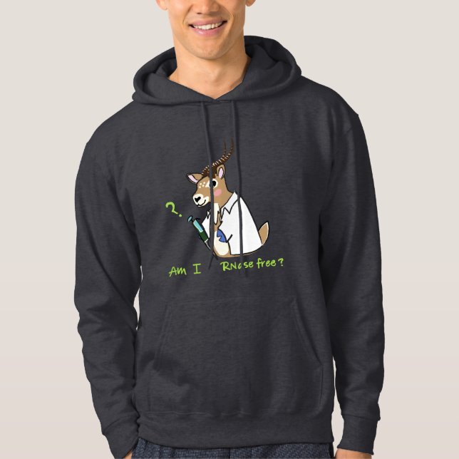 Moletom Kob-I RNAse Gratuito? Hoodie (Frente)
