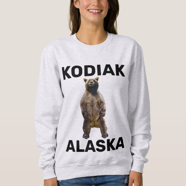 MOLETOM KODIAK ALASKA BURZLY BEAR T-SHIRTS (Frente)
