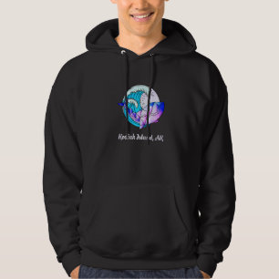 Moletom Kodiak Island Ak Japonês Paint Geométrico Orca Kil
