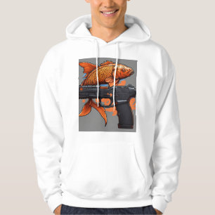 Moletom Koi Calibe Fish Design Hoodie T-Shirt