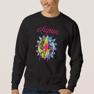 Moletom Koi Fish 鯉 Japão Extraindo Peixe Koi Japonês