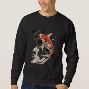 Moletom Koi Fish Asian Carp Japonês Koi Carp Fish Nishiki
