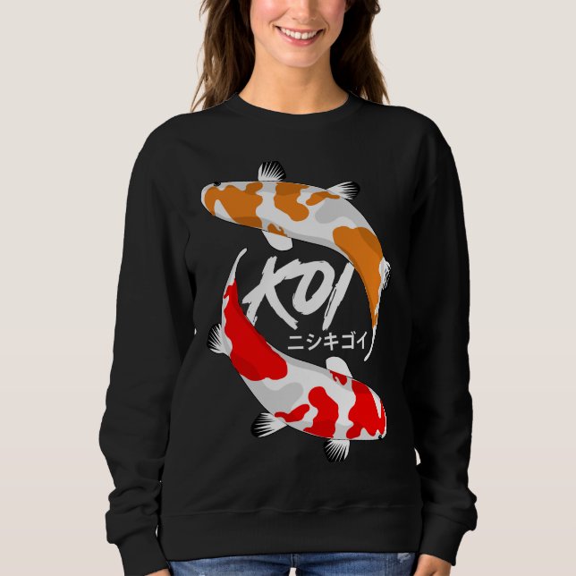 Moletom Koi Fish Red And Orange (Frente)