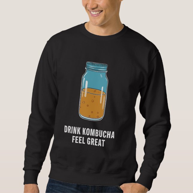 Moletom Kombucha beneficia Brewer Maker Tea Lover 3 (Frente)