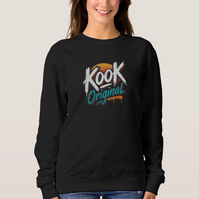 Moletom Kook Original Retro Sunset Surf  (Frente)