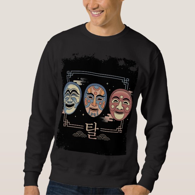 Moletom Korean Traditional Masks (Tal) (Frente)