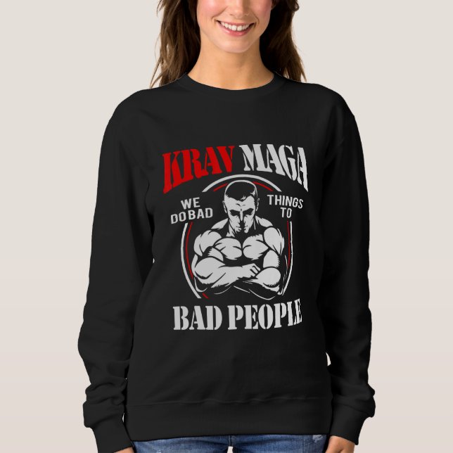 Moletom Krav Maga Gente Má (Frente)