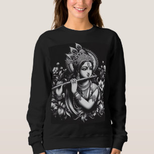 Moletom Krishna Preto e Branco