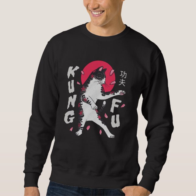 Moletom Kung Fu Cat (Frente)